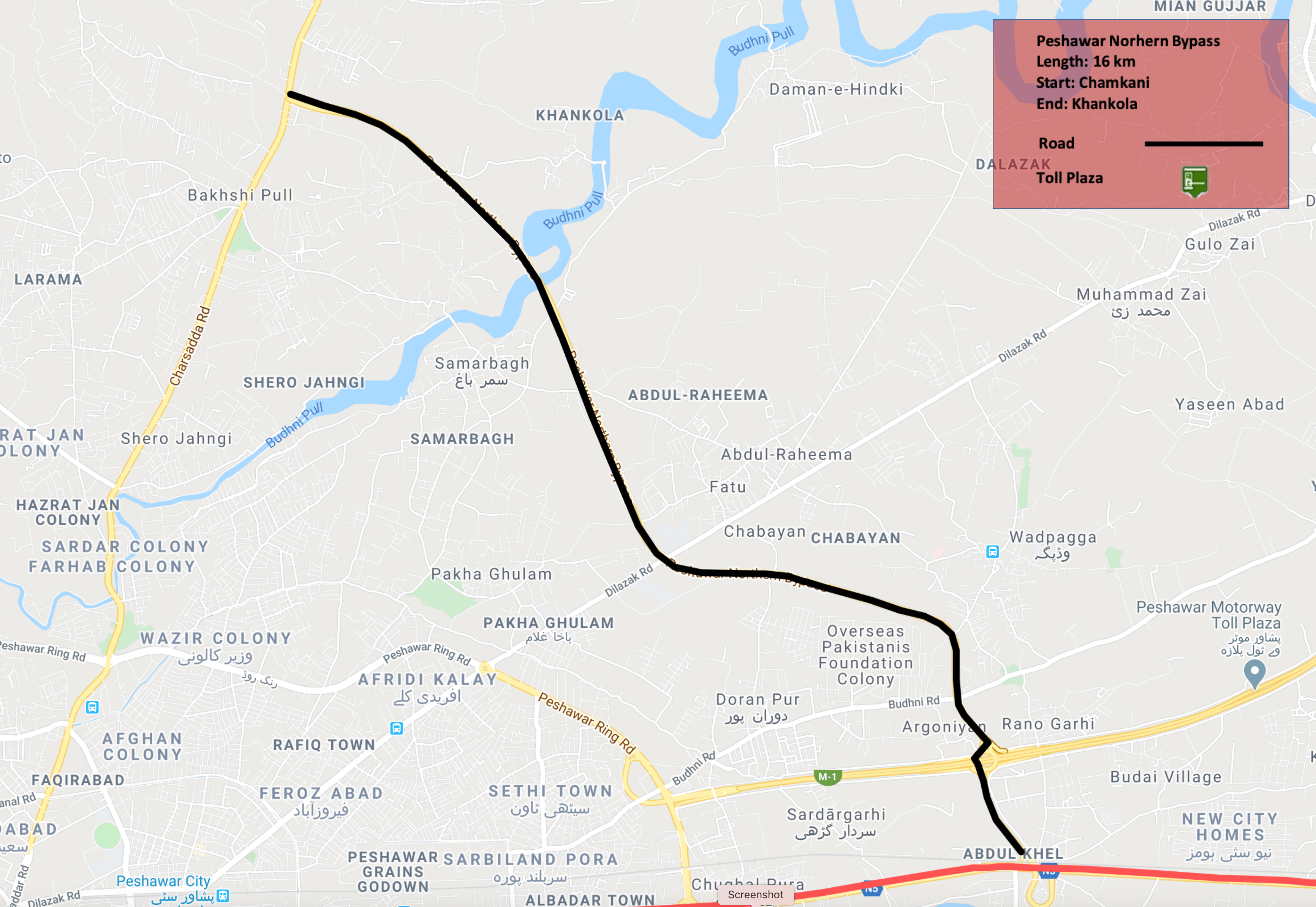 Peshawar International Airport - Google My Maps