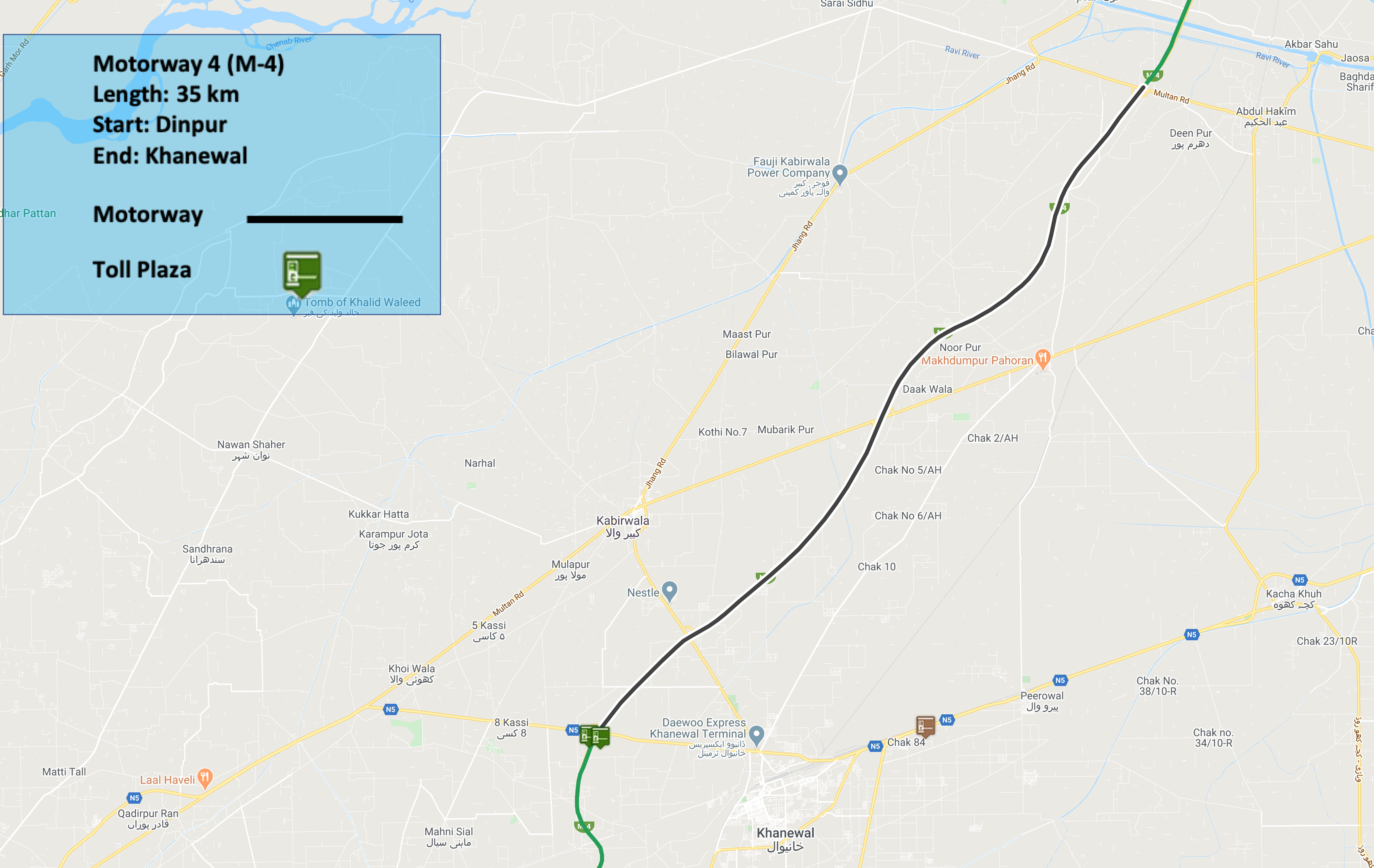 Dinpur-Khanewal Section (M-4)